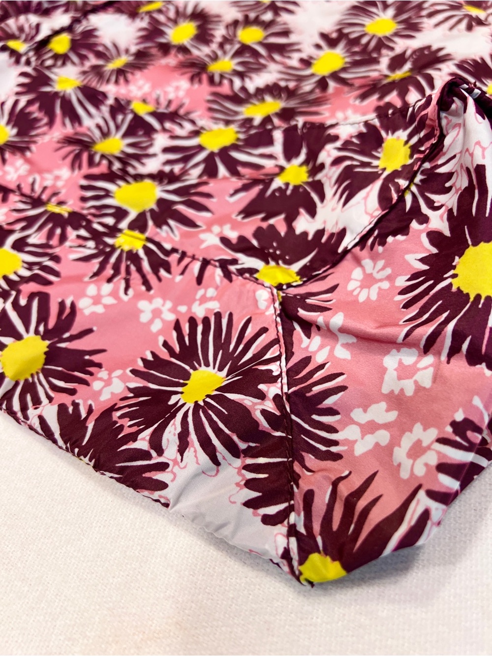 Prada⭐️Auth! Floral Shoulder Bag in Pink, Brown & Yellow! New!⭐️CARD! Offers?!! - Picture 10 of 14